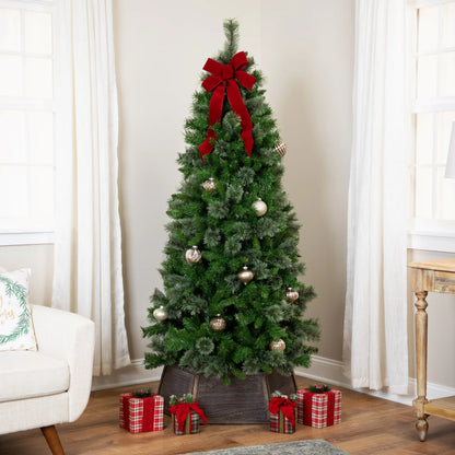 Medium Mixed Cashmere Pine Artificial Christmas Tree - 6.5' - Unlit