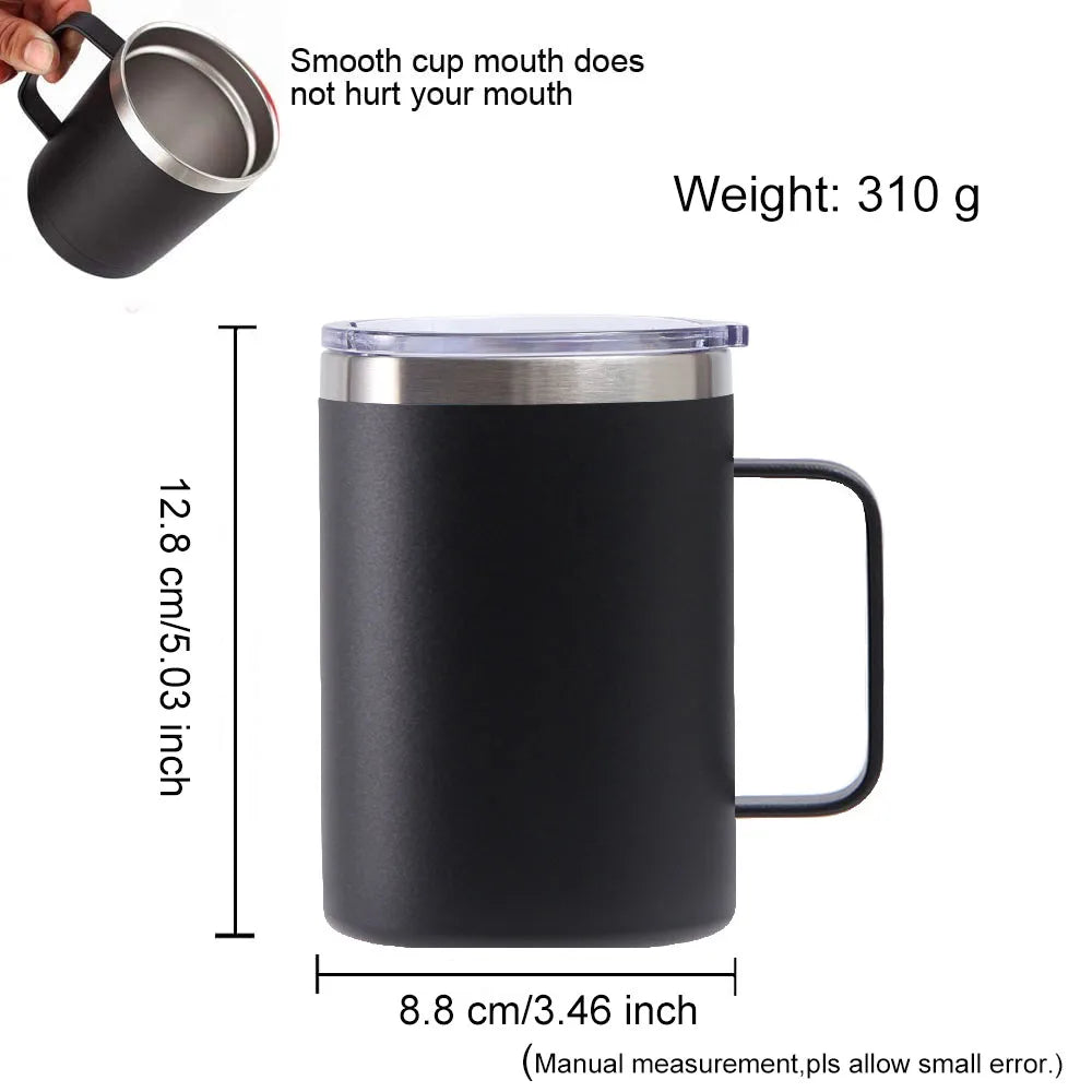 Personalized Coffee Mug Christmas Gift, Stainless Steel Mug Gift Customized Mugs for Dad, Gifts for Dad Birthday, Father's Day