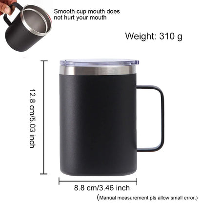 Personalized Coffee Mug Christmas Gift, Stainless Steel Mug Gift Customized Mugs for Dad, Gifts for Dad Birthday, Father's Day