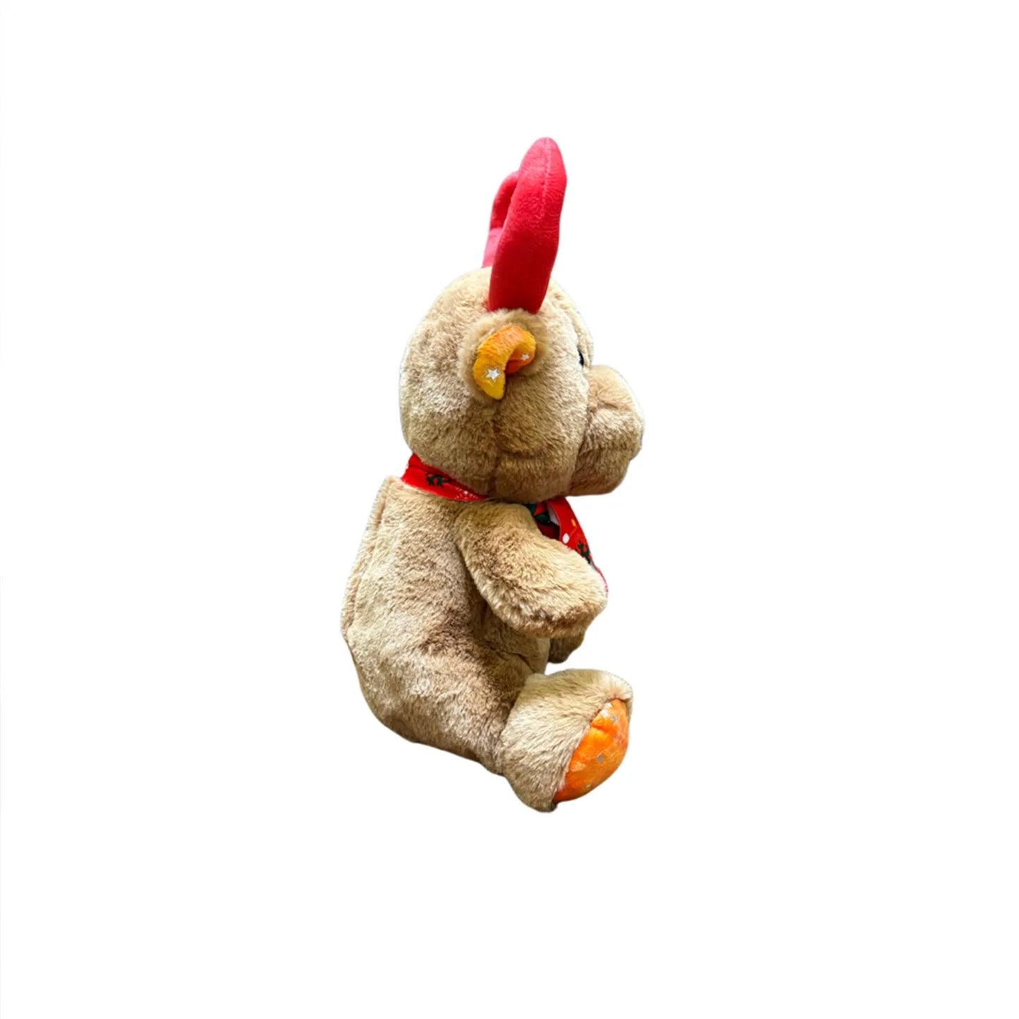 Christmas Plush Ornaments Cute Plush Material Christmas Theme Dolls Santa Claus Snowman Elk Combination Home Scene Decoration