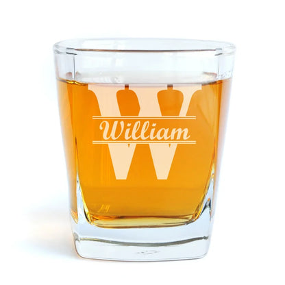 Personalized Whiskey Glasses Gift for Groomsmen Custom Name Whiskey Glass for Groom Groomsman Gifts Idea Gift for Best Man