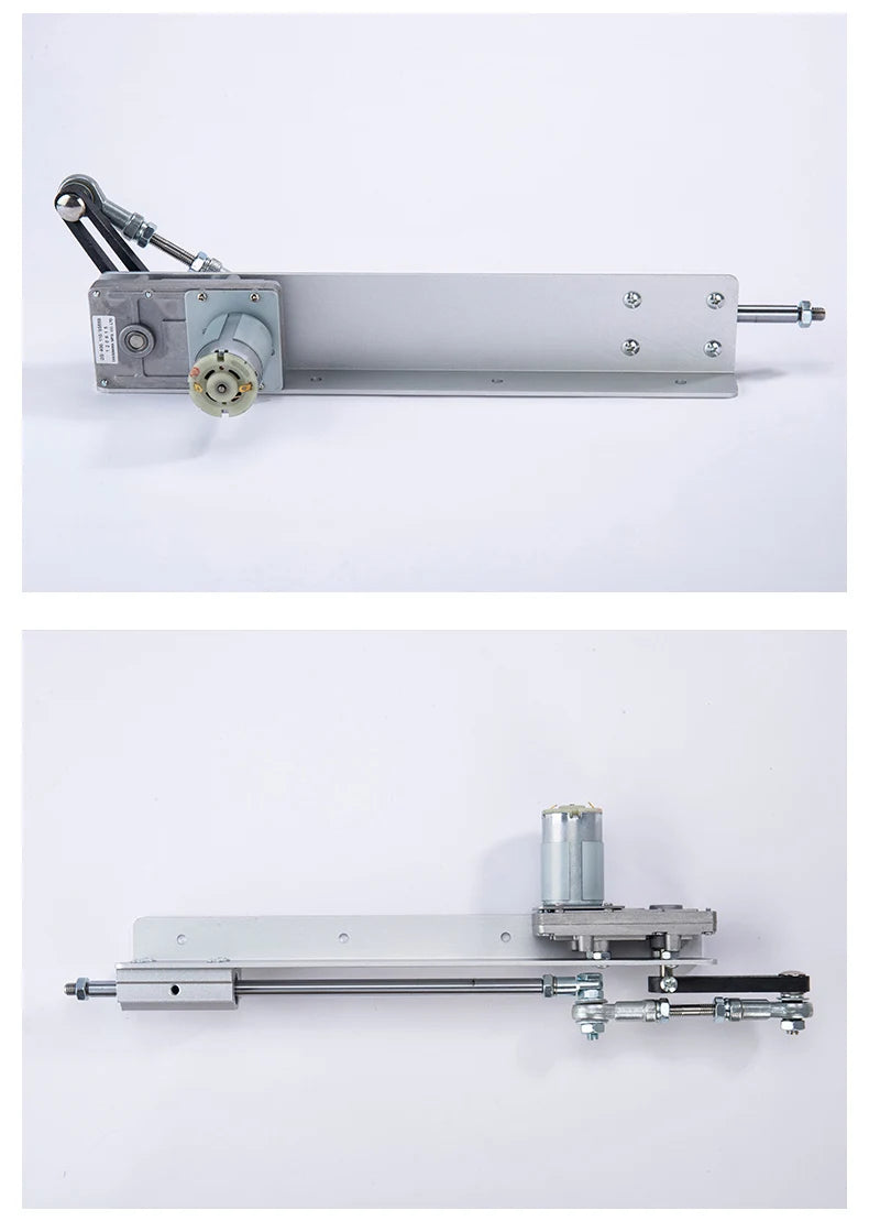 Linear Actuator Motor 12V DC Reduction Gear Motor Reciprocating Cycle Linear Mini Telescopic Linear Actuator Adjustable Stroke