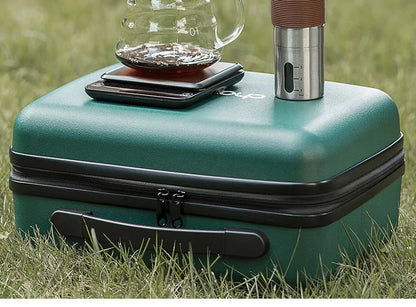 5~9pcs Pour Over Coffee Sets Coffee Bean Grinder Drip Kettle Coffee Pot Outdoor Travel Wilderness Kit Gift Box Camping Picnic