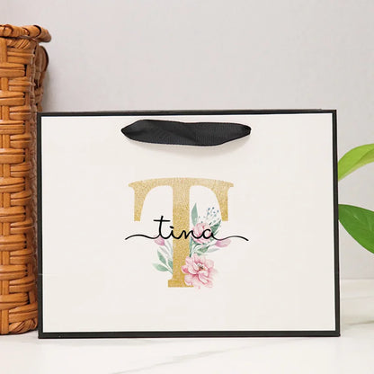 Personization Bridesmaid Gift Bags Custom Wedding Bachelorette Party Welcome Bridal Party Groom Best Men Gifts Bags Christmas