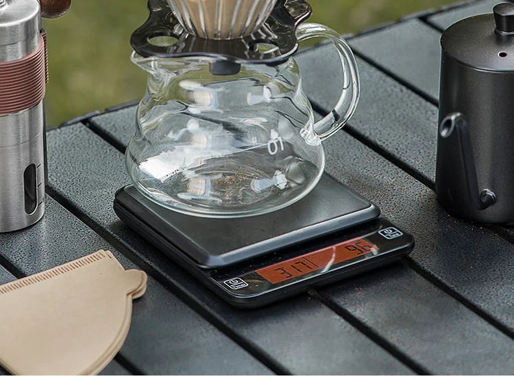 5~9pcs Pour Over Coffee Sets Coffee Bean Grinder Drip Kettle Coffee Pot Outdoor Travel Wilderness Kit Gift Box Camping Picnic