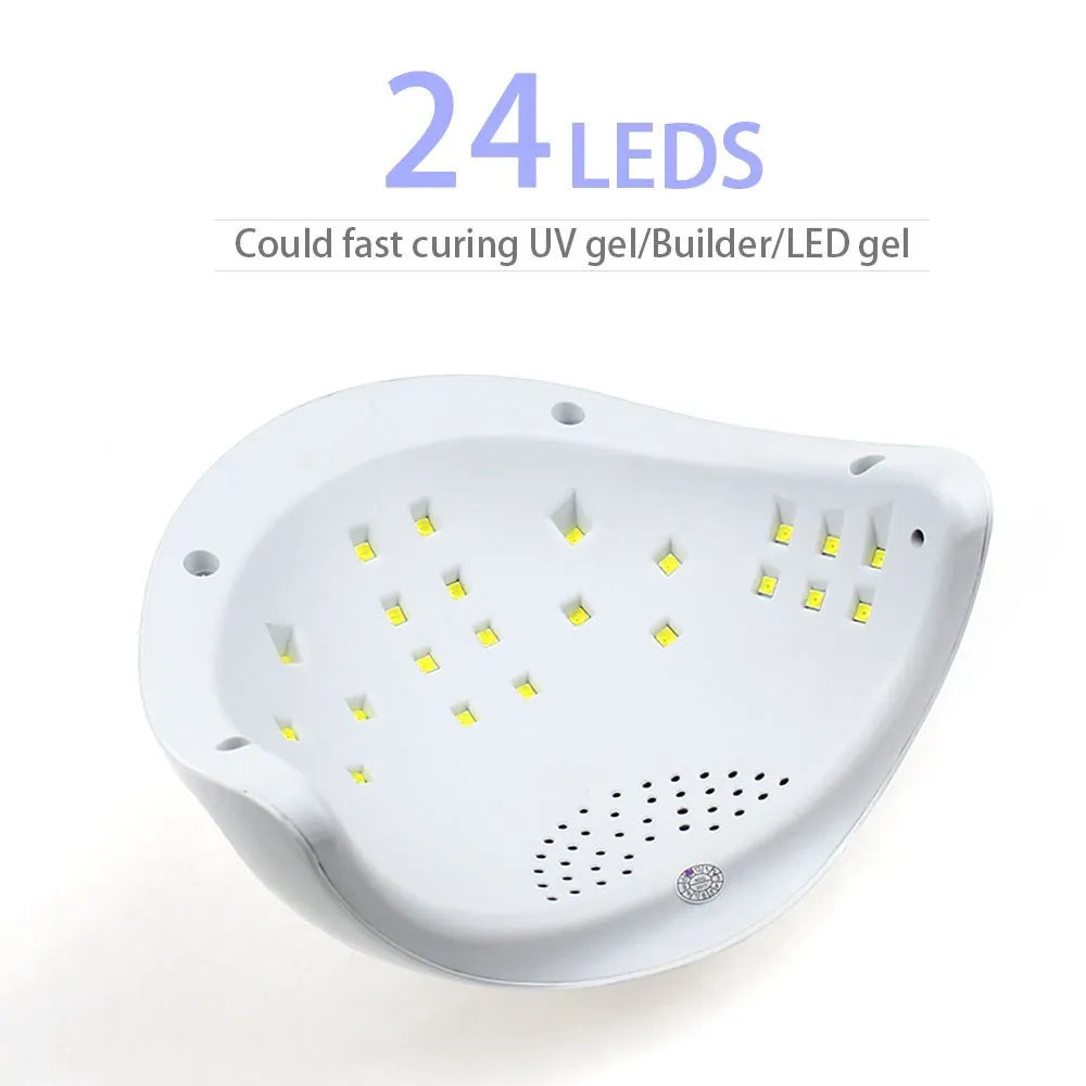 Sun5 Plus UV LED Professional LCD Nail Dryer For Gel Polish Manicure Machine Lamp Nails Curing Nail Art Equipment