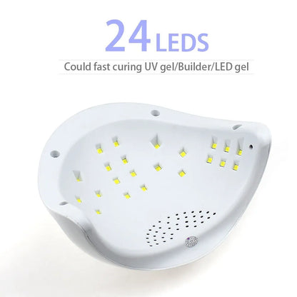 Sun5 Plus UV LED Professional LCD Nail Dryer For Gel Polish Manicure Machine Lamp Nails Curing Nail Art Equipment