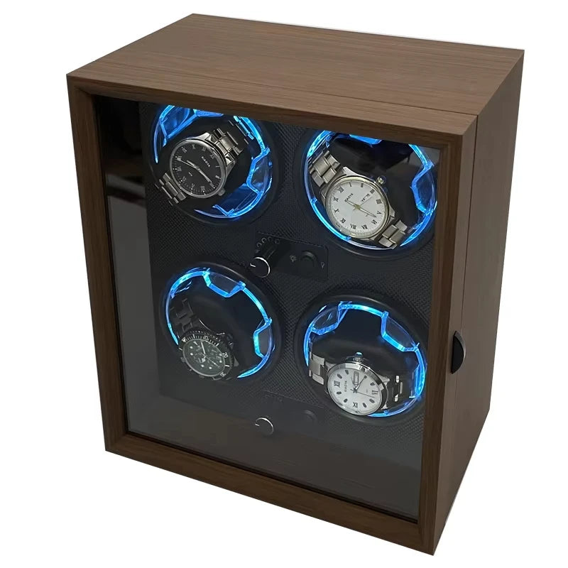 Watch Winder For Automatic Watches Usb Power Used Globally Mute Mabuchi Motor Mechanical Watch Electric Rotate Stand Box Wooden