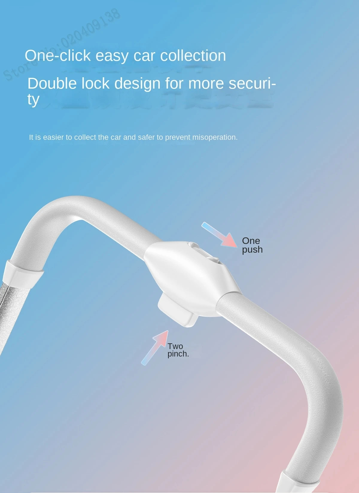 Upgraded Baby Strollers can Sit and Lie Down High Landscape Lightweight Folding Two-way Stroller Children Stroller