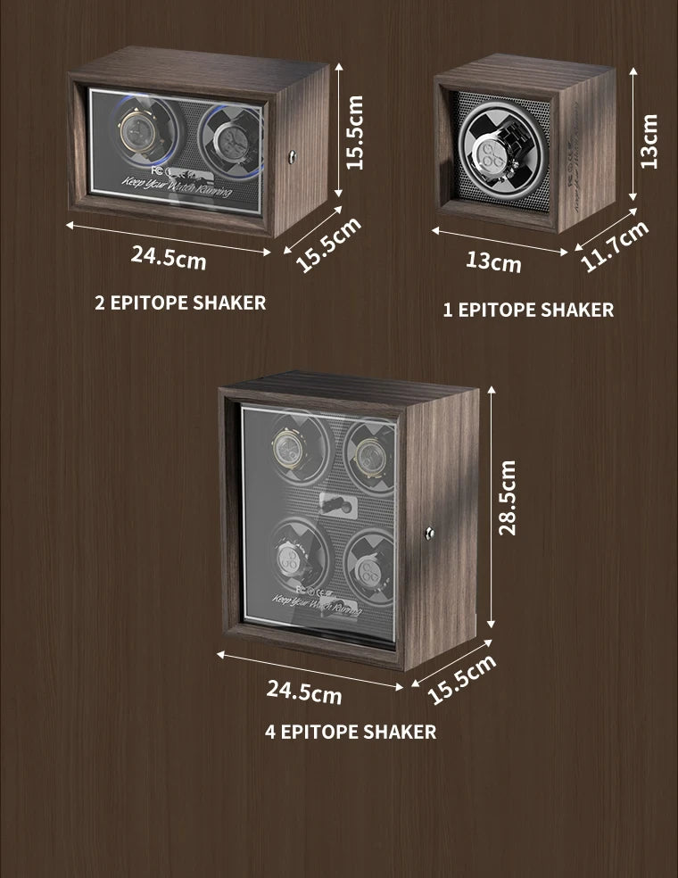 Watch Winder For Automatic Watches Usb Power Used Globally Mute Mabuchi Motor Mechanical Watch Electric Rotate Stand Box Wooden