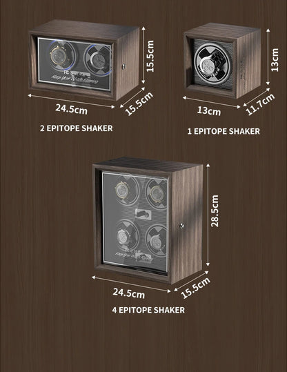 Watch Winder For Automatic Watches Usb Power Used Globally Mute Mabuchi Motor Mechanical Watch Electric Rotate Stand Box Wooden