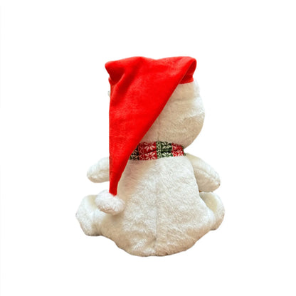 Christmas Plush Ornaments Cute Plush Material Christmas Theme Dolls Santa Claus Snowman Elk Combination Home Scene Decoration