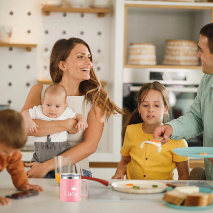 Personalized Coffee Mug Christmas Gift, Stainless Steel Mug Gift Customized Mugs for Dad, Gifts for Dad Birthday, Father's Day