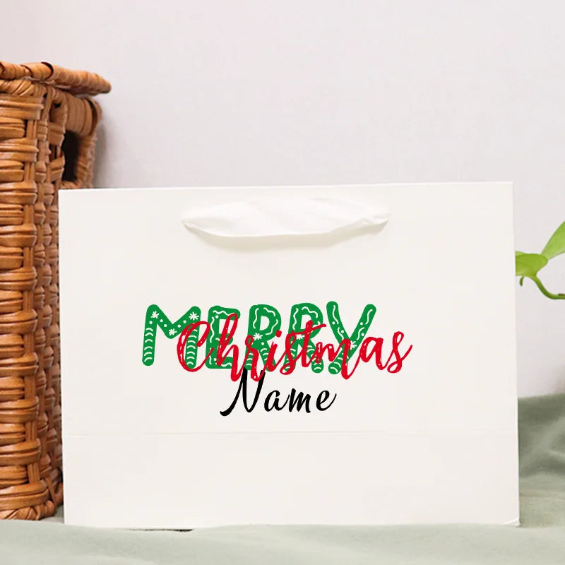 Personization Bridesmaid Gift Bags Custom Wedding Bachelorette Party Welcome Bridal Party Groom Best Men Gifts Bags Christmas