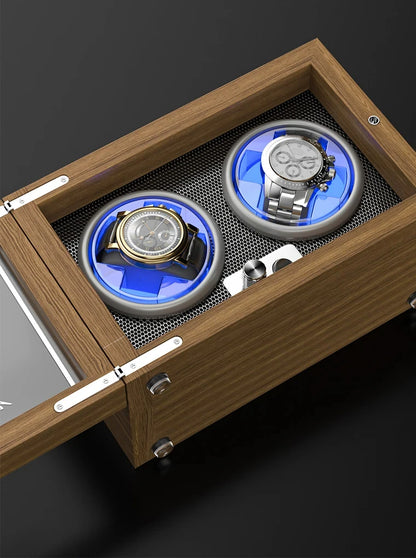Watch Winder For Automatic Watches Usb Power Used Globally Mute Mabuchi Motor Mechanical Watch Electric Rotate Stand Box Wooden