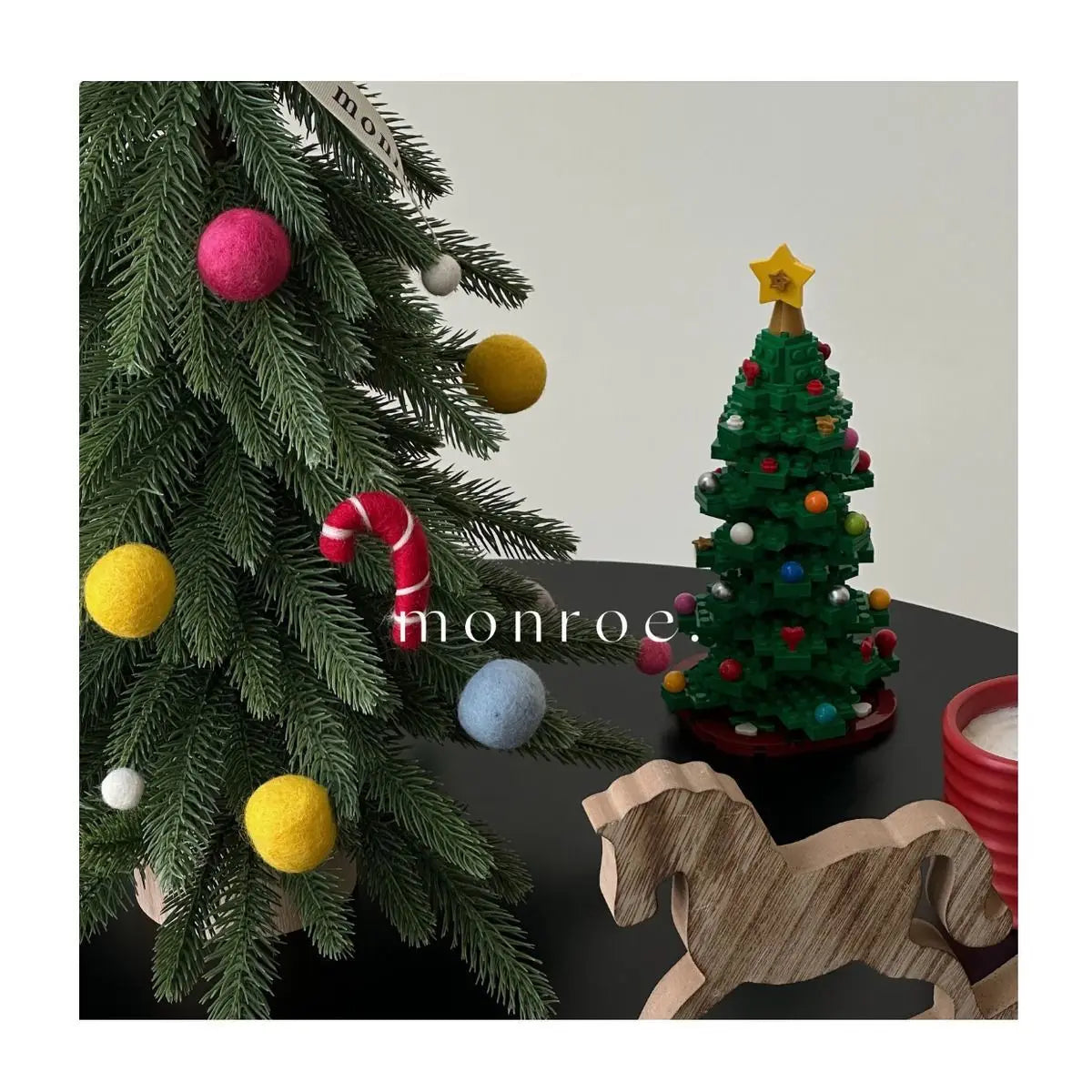 Christmas Decorations Set - Christmas Tree Ornaments, Home Greenery Accents, Festive Decor & Holiday Gifts