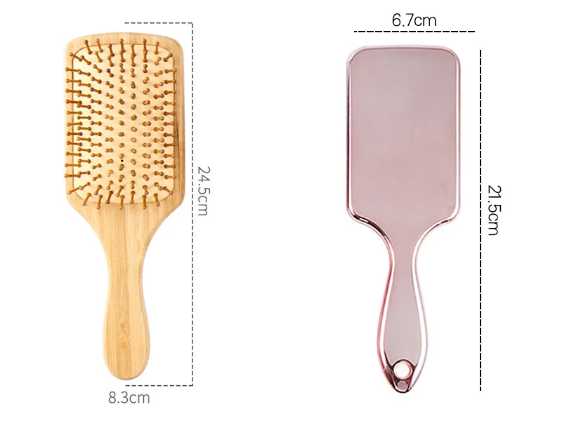 Custom Bridesmaid Gifts Personalized Hair Brushes Trendy Accessories Paddle Brush Bridal Party Hen Night Bachelorette Favors