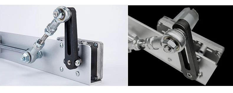 Linear Actuator Motor 12V DC Reduction Gear Motor Reciprocating Cycle Linear Mini Telescopic Linear Actuator Adjustable Stroke