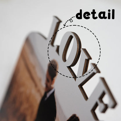 Custom Lovers Photo Frame,Room Decor Picture Frames,Valentine Day Decor For Anniversaries Gifts