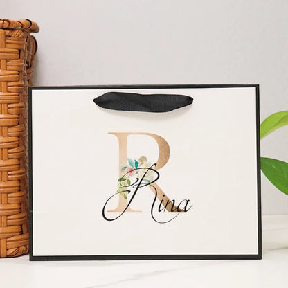 Personization Bridesmaid Gift Bags Custom Wedding Bachelorette Party Welcome Bridal Party Groom Best Men Gifts Bags Christmas