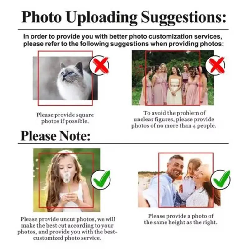 Custom Acrylic Plaque Christmas Birthday Gifts for Mom Personalized Photo Frame with Night Light Best Dad Ever Family Xmas Gifts