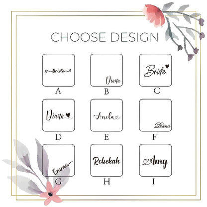 Personalized Bridesmaid Gifts Bachelorette Party Gift Travel Jewelry Case Wedding Gifts Hen Party Gifts Birthday Favor For Her