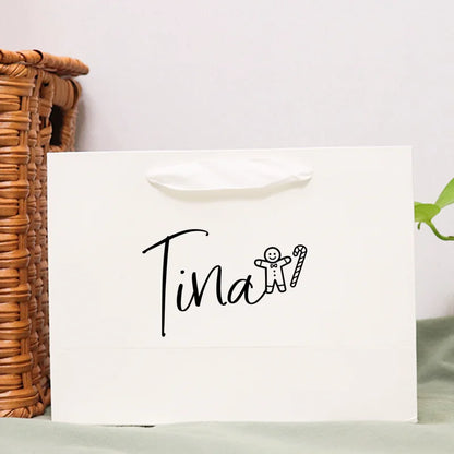 Personization Bridesmaid Gift Bags Custom Wedding Bachelorette Party Welcome Bridal Party Groom Best Men Gifts Bags Christmas