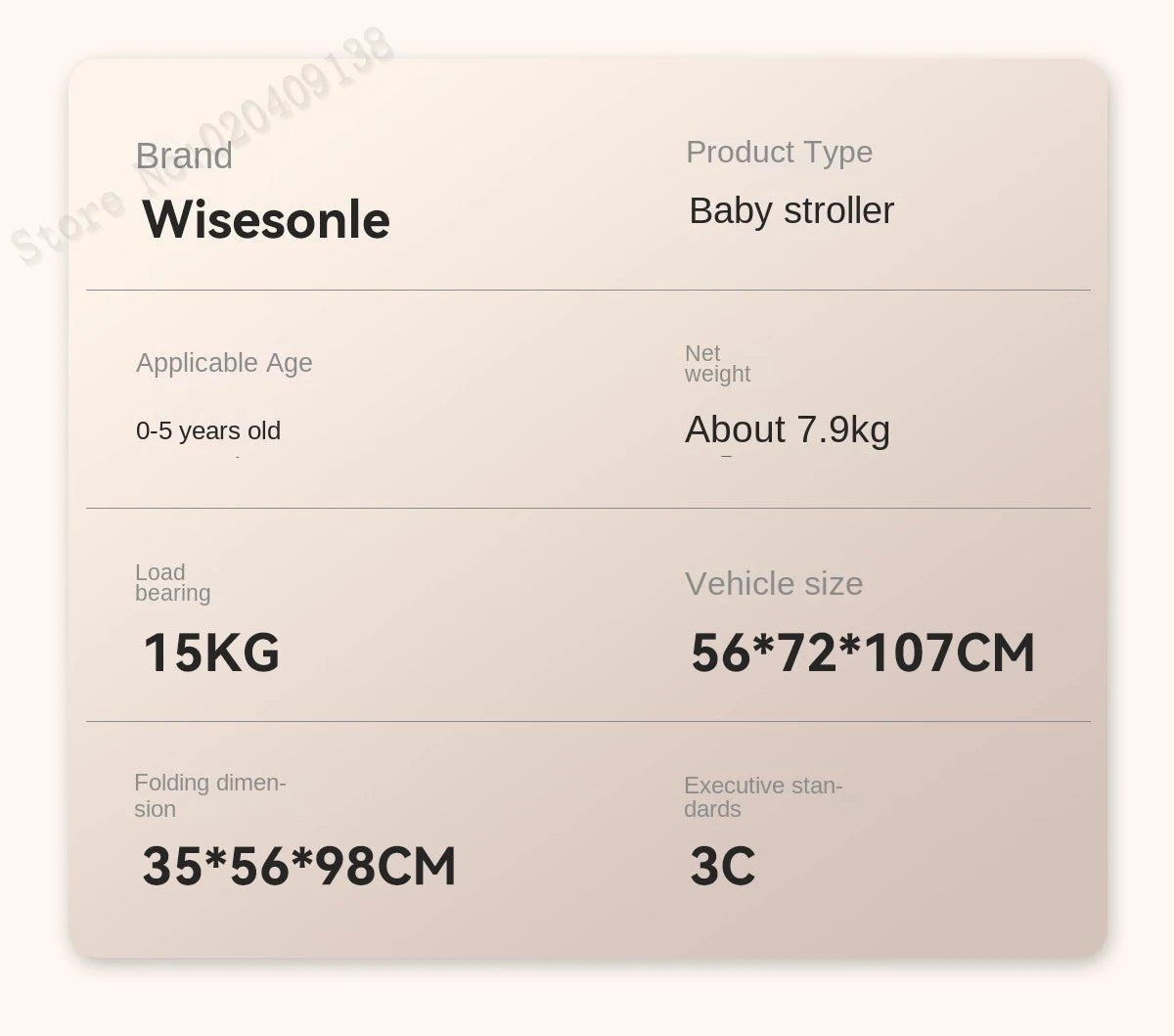 Upgraded Baby Strollers can Sit and Lie Down High Landscape Lightweight Folding Two-way Stroller Children Stroller