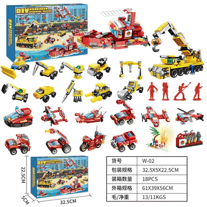 Christmas Advent Calendar Gift Box DIY Christmas Train Jesus Bricks Toys 24Days Countdown Calendar Box Surprise Christmas Gift