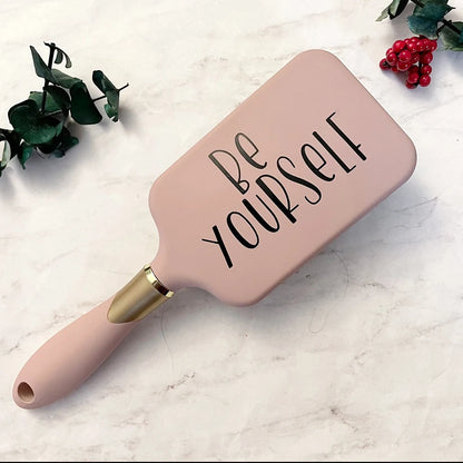 Custom Bridesmaid Gifts Personalized Hair Brushes Trendy Accessories Paddle Brush Bridal Party Hen Night Bachelorette Favors