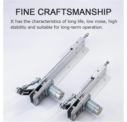 Linear Actuator Motor 12V DC Reduction Gear Motor Reciprocating Cycle Linear Mini Telescopic Linear Actuator Adjustable Stroke