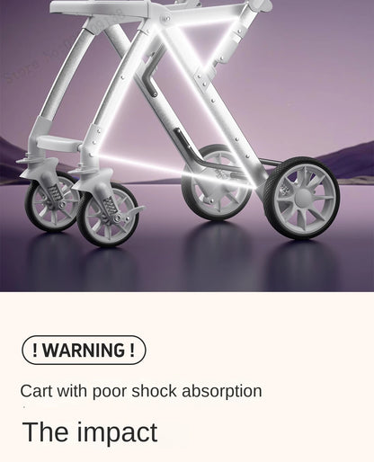 Upgraded Baby Strollers can Sit and Lie Down High Landscape Lightweight Folding Two-way Stroller Children Stroller